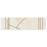 Horizontales Wandbild minimalistisch mit geometrischen Formen. Verfügbar auf kudeko.com
