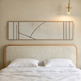 Horizontales Wandbild minimalistisch mit geometrischen Formen. Verfügbar auf kudeko.com