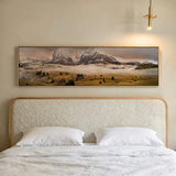 Cuadro horizontal fotográfico de paisajes que captura la esencia de las Dolomitas. Disponible en kudeko.com