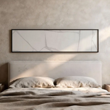 Horizontales Wandbild minimalistisch mit geometrischer Textur erhältlich auf kudeko.com