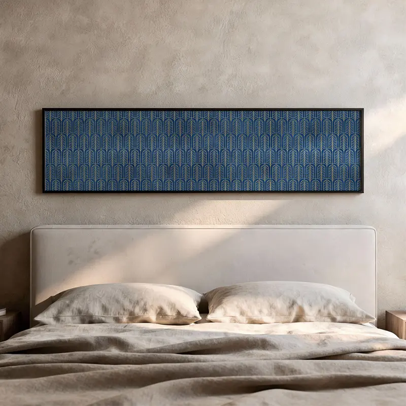 Quadro horizontal geométrico disponível em kudeko.com