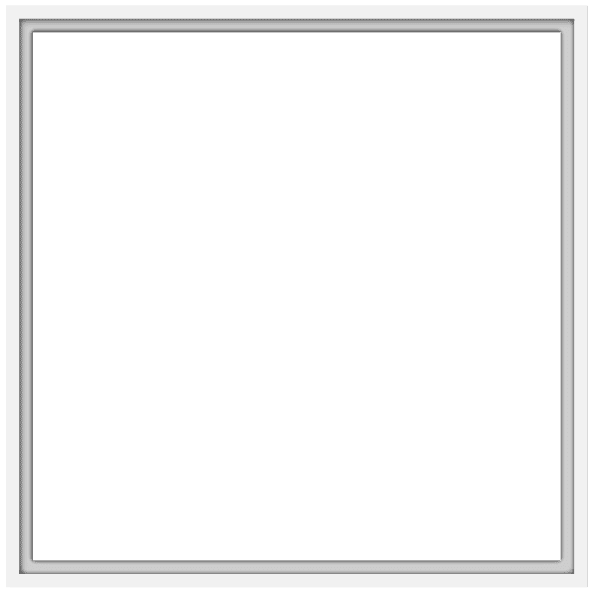 lienzo cuadrado con marco color blanco