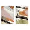 Conjunto de dos cuadros abstractos y coloridos