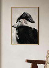 Cuadro de animales, perros, At All Times III, kudeko.com