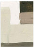 Cuadro abstracto moderno en tonos neutros con formas geométricas - kudeko.com