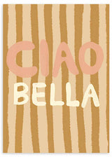 Cuadro con frase "Ciao Bella", CIAO BELLA III, kudeko.com