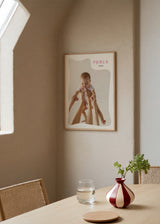 Cuadro decorativo de estilo fotografía y minimalista colocado en habitación infantil, fotografía personalizada de bebé, modelo Fotografía Personalizada Bebés