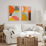 Cuadro colorido y abstracto, Posters, Prints, & Visual Artwork, Friendly Colors1