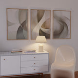 Conjunto de cuadros abstractos, Three Combo - Geometry Veris Collection, kudeko.com