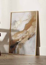 Cuadro abstracto y minimalista, Posters, Prints, & Visual Artwork, Gold Explosion Veris Collection III