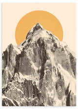 Cuadro vintaje, collage, Posters, Prints, & Visual Artwork, Mountainscape