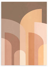 Cuadro colorido y abstracto, Posters, Prints, & Visual Artwork, Retro Geometric II