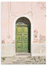 Cuadro fotográfico, arquitectura, The Green Door, kudeko.com