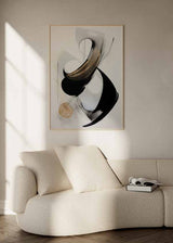 Cuadro de estilo abstracto y minimalista