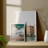 decoración con cuadros, ideas - Cuadro fotográfico de Venecia (Italia). Una obra para los amantes esta ciudad. Canal de Venecia