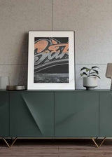 Decoración con cuadros, ideas - cuadro graffiti a color urbano. Lámina decorativa.