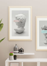 Decoración con cuadros, ideas - cuadro de escultura y efectos modernos. Lámina decorativa.. Lámina decorativa.