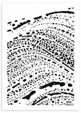 lámina decorativa para cuadro abstracto y en blanco y negro