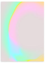 lámina decorativa muy colorida de ilustración en estilo abstracto - kudeko