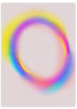 lámina decorativa muy colorida de ilustración en estilo abstracto - kudeko