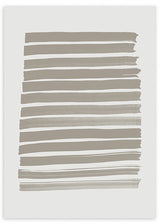 lámina decorativa abstracta y minimalista con líneas beige - kudeko