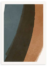 lamina decorativa abstracta en tonos marrones y oscuros