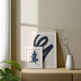 Decoración con cuadros, mural - cuadro moderno y minimalista de figura de matisse