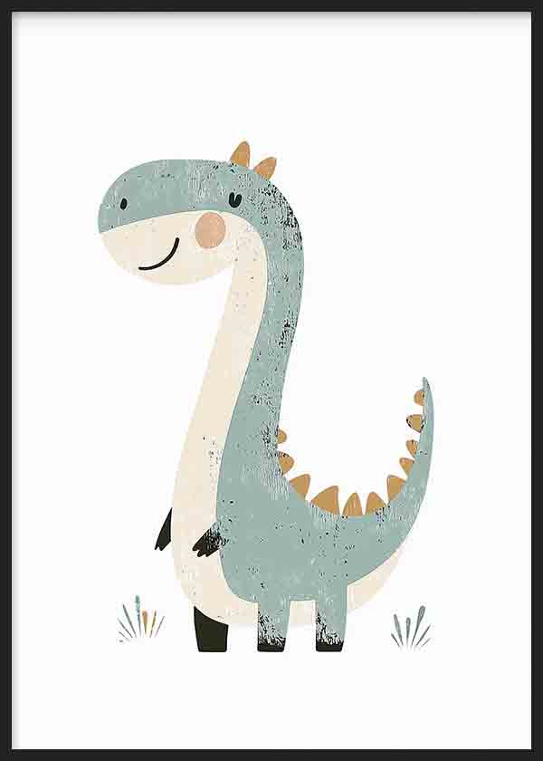 Dinosaurio Azul Infantil III