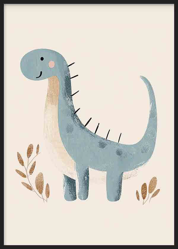 Dinosaurio Azul Infantil IV