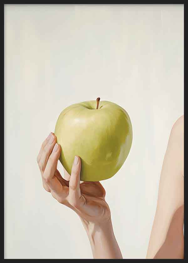 Just a green apple