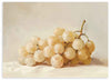 Quadro horizontal abstrato de uvas douradas. Disponível em kudeko.com