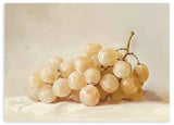 Quadro horizontal abstrato de uvas douradas. Disponível em kudeko.com