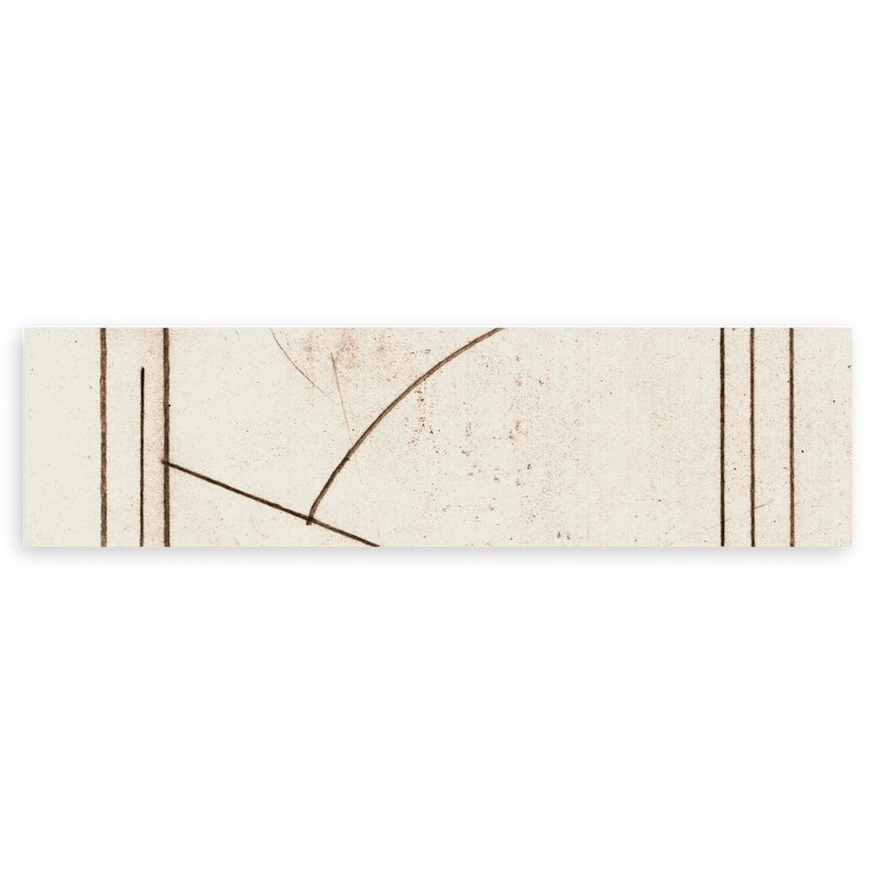 Cuadro horizontal minimalista con formas geométricas. Disponible en kudeko.com