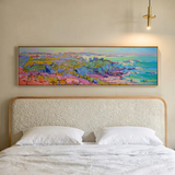 Horizontales Wandbild abstrakt verfügbar auf kudeko.com