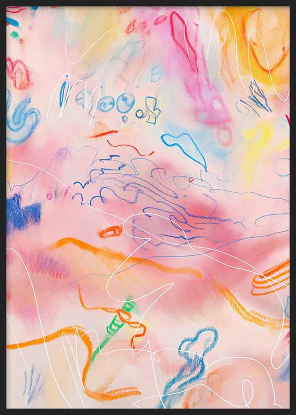 Colorful Strokes I