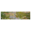 Quadro horizontal colorido que representa um lindo lago com lírios. Disponível em kudeko.com