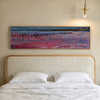 Horizontales Wandbild abstrakt einer Meereslandschaft verfügbar bei kudeko.com