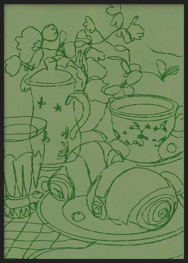Breakfast still life