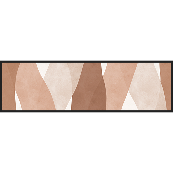 Expressive Modern Art Brown