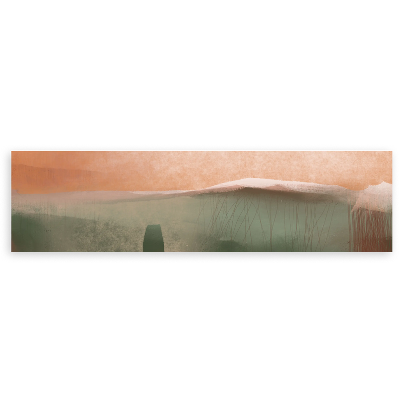 Cuadro horizontal abstracto Disponible en kudeko.com