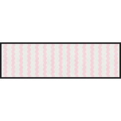 Horizontales Wandbild minimalistisch in sanften Rosatönen. Erhältlich auf kudeko.com