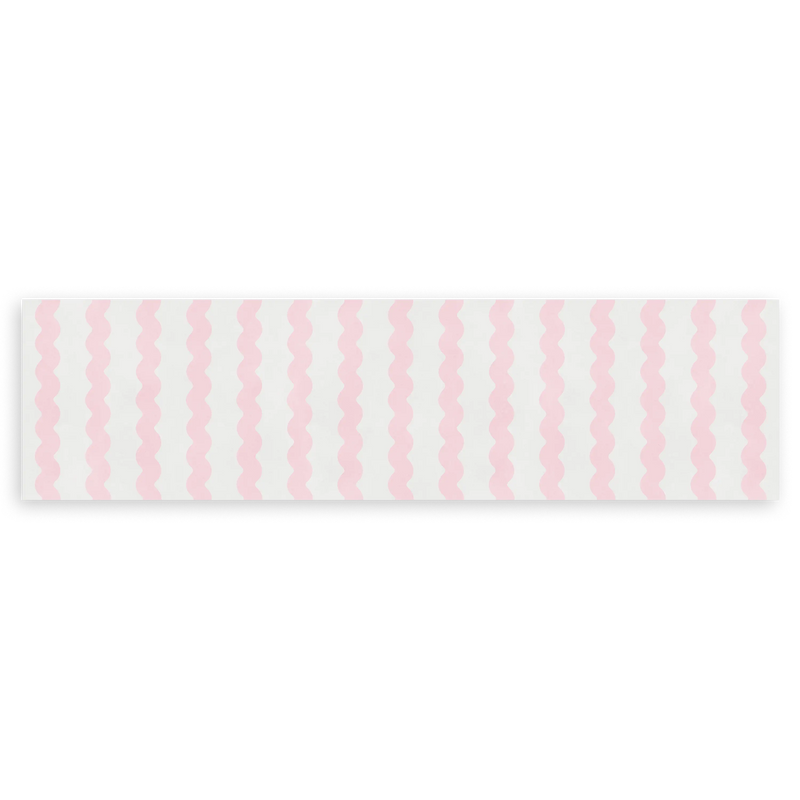 Cuadro horizontal minimalista en tonos suaves de rosa. Disponible en kudeko.com