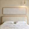 Horizontales geometrisches Wandbild mit Zickzackdesign verfügbar auf kudeko.com