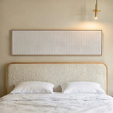Horizontales geometrisches Wandbild mit Zickzackdesign verfügbar auf kudeko.com