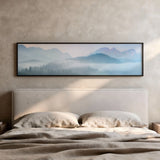 Cuadro horizontal fotográfico paisaje montañoso. Disponible en kudeko.com