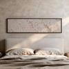 Horizontales Wandbild minimalistisch mit sanfter, natürlicher Textur. Erhältlich bei kudeko.com.