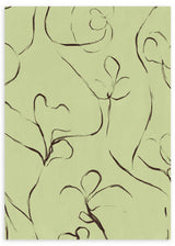 Tableau carré abstrait disponible sur kudeko.com