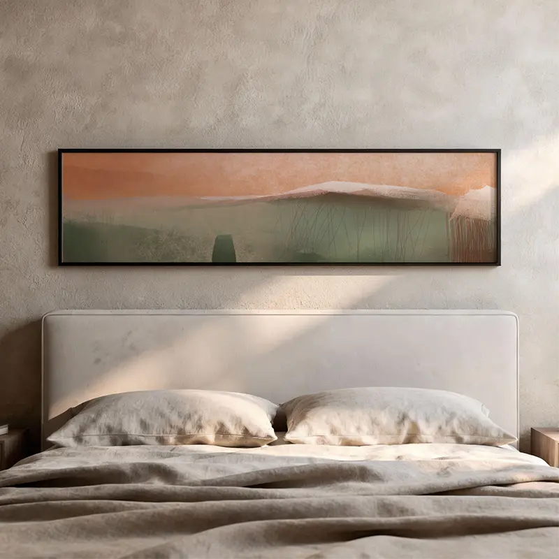 Quadro horizontal abstrato disponível em kudeko.com