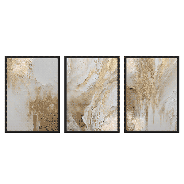 Three Combo - Gold Marble