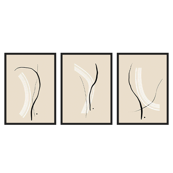 Three Combo - Composition of Lines